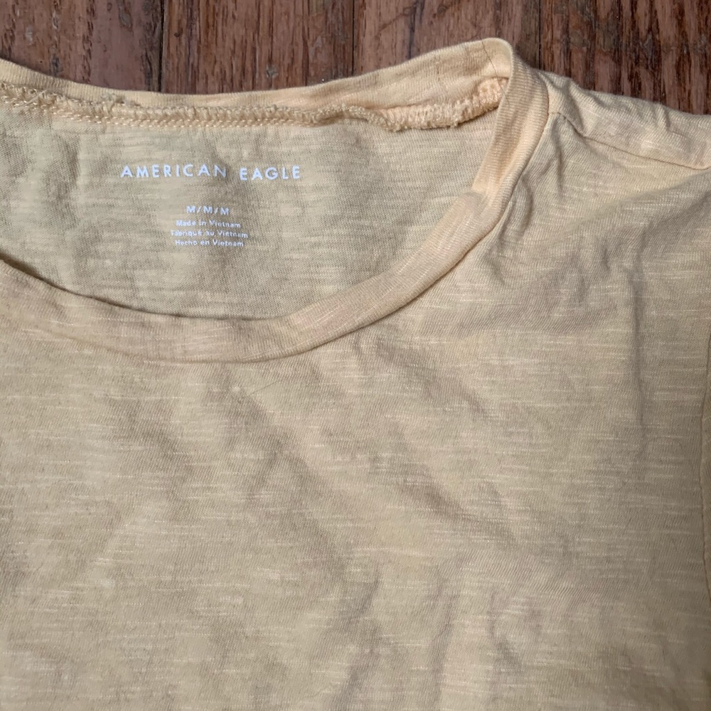 Yellow Ae shirt Medium
